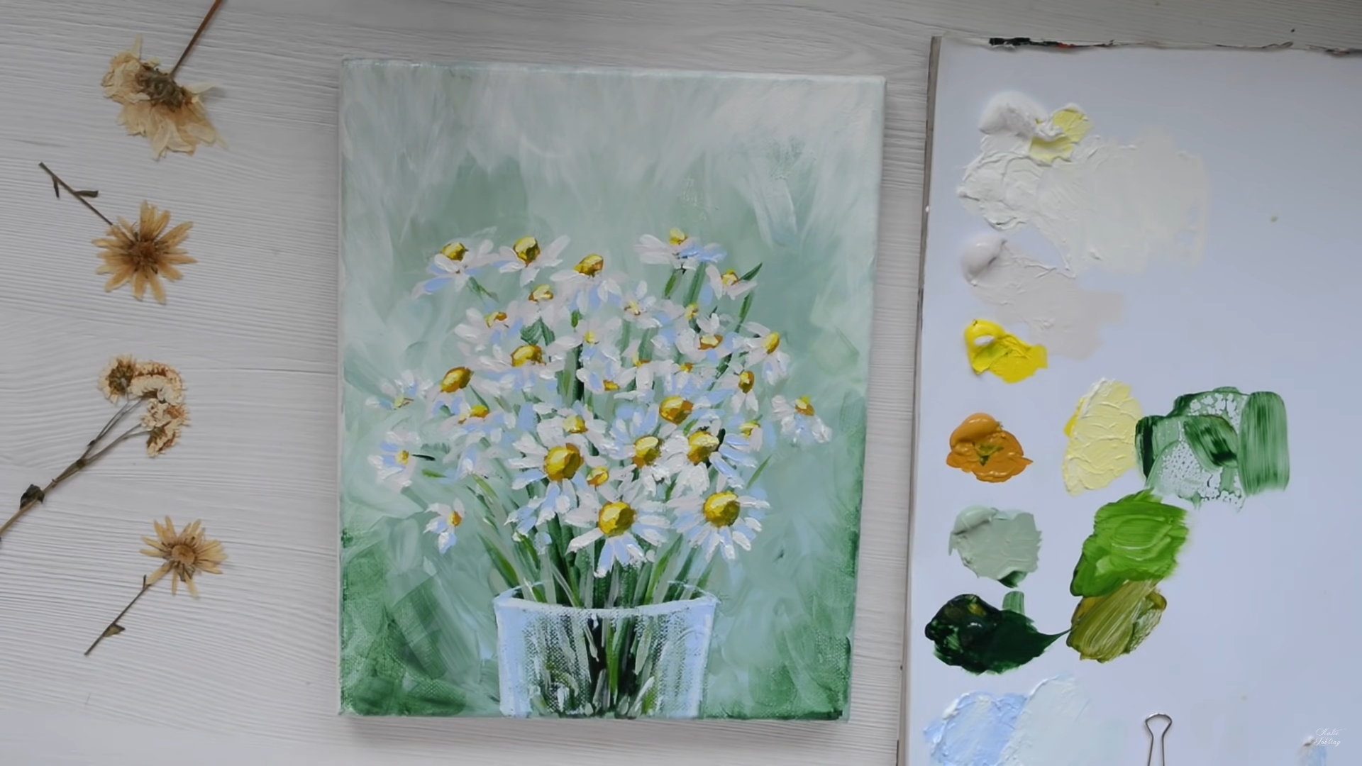 StepbyStep Guide How to Paint Daisies Using Acrylics — Katie Jobling